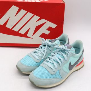 ナイキ(NIKE)のナイキ スニーカー ローカット 629684-400 靴 シューズ レディース 24cmサイズ ブルー NIKE(スニーカー)