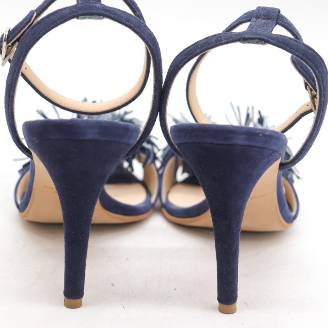 セブントゥエルブサーティ サンダル ストラップ ハイヒール 靴 シューズ レディース 23.5cmサイズ ブルー VII XII XXX レディースの靴/シューズ(サンダル)の商品写真