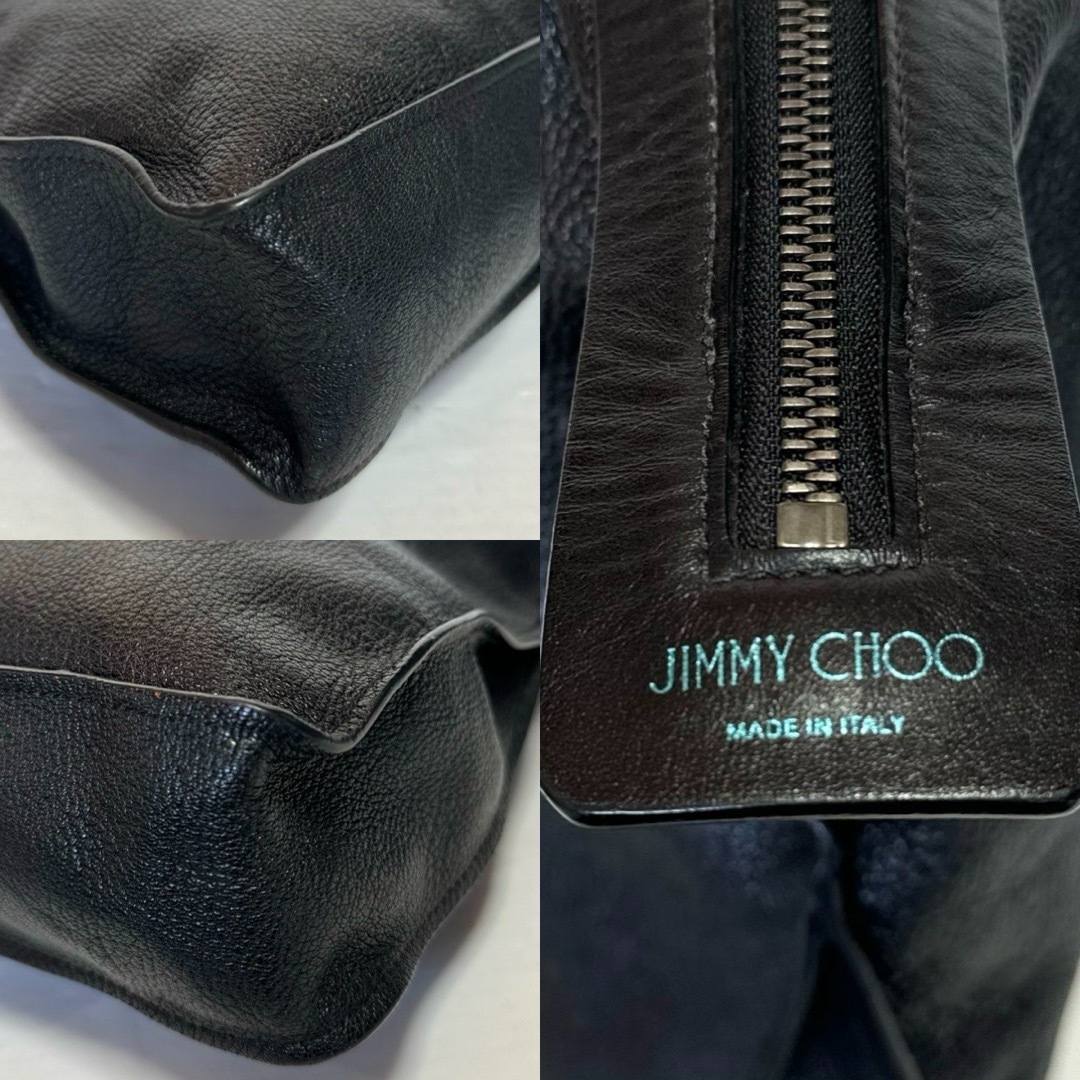 JIMMY CHOO(ジミーチュウ)の専用品JIMMY CHOO GABRIEL BLACK A4 ビジネスバッグ メンズのバッグ(ビジネスバッグ)の商品写真