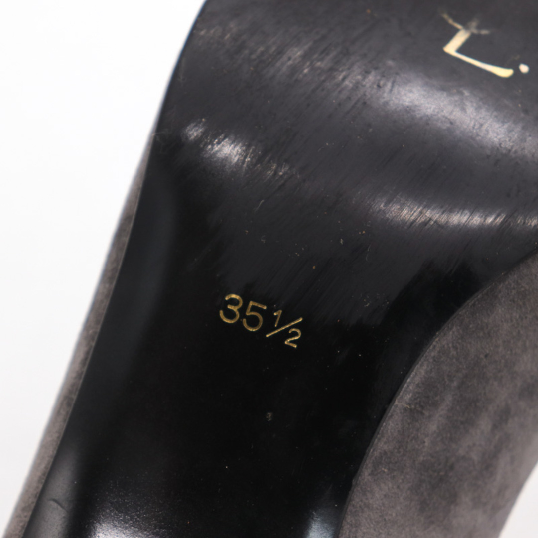 Saint Laurent(サンローラン)のイヴ・サンローラン パンプス スウェード ブランド 靴 シューズ レディース 35.5サイズ グレー YVES SAINT LAURENT レディースの靴/シューズ(ハイヒール/パンプス)の商品写真