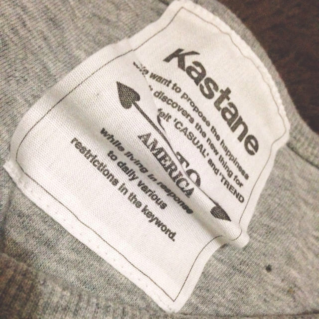 Kastane(カスタネ)のKastane トップス レディースのトップス(Tシャツ(長袖/七分))の商品写真