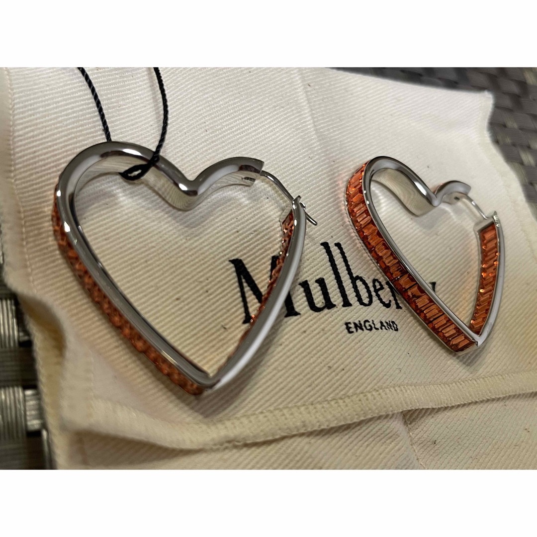 Mulberry - Mulberry ハートピアス 試着のみですの通販 by しなshina's Mulberry - Mulberry ハートピアス 試着のみですの通販 by しなshina's
