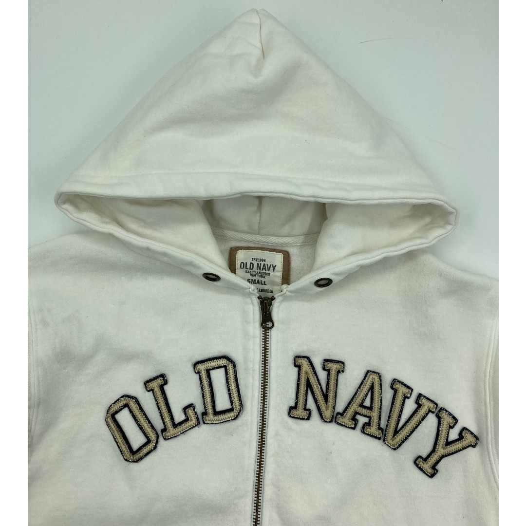 Old Navy(オールドネイビー)のOLD NAVY オールドネイビー ジップパーカー USA輸入古着 S メンズのトップス(パーカー)の商品写真