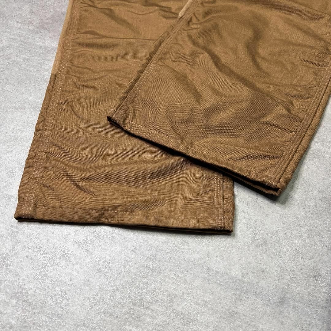 carhartt(カーハート)のカーハート　ハンティングパンツ　ダブルニー　ナイロン切替　古着　ブラウン　W36 メンズのパンツ(ワークパンツ/カーゴパンツ)の商品写真