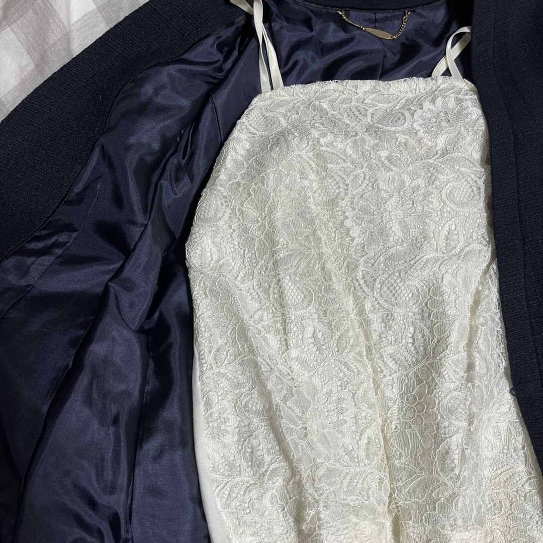 BEAMS(ビームス)のビームス☆ツイードジャケット・スカート☆美品 レディースのフォーマル/ドレス(スーツ)の商品写真