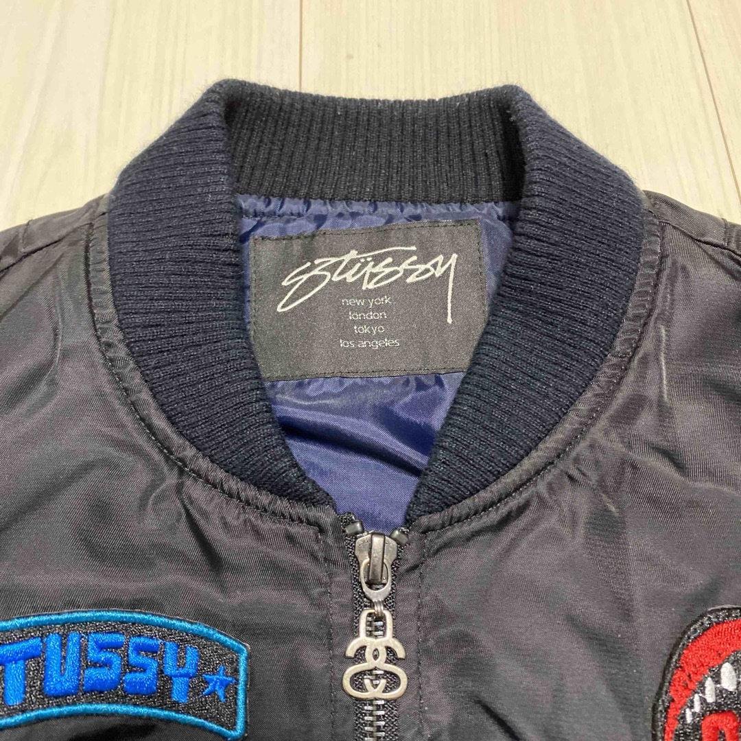 STUSSY(ステューシー)のstussy ステューシー MA-1  レディース レディースのジャケット/アウター(ミリタリージャケット)の商品写真