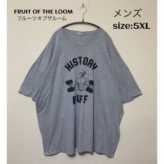 フルーツオブザルーム(FRUIT OF THE LOOM)のFRUIT OF THE LOOM ビグTシャツ USA古着 5XL(Tシャツ/カットソー(半袖/袖なし))