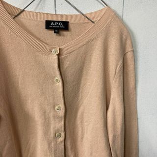 APC アーペーセー カーディガン　古着女子(カーディガン)