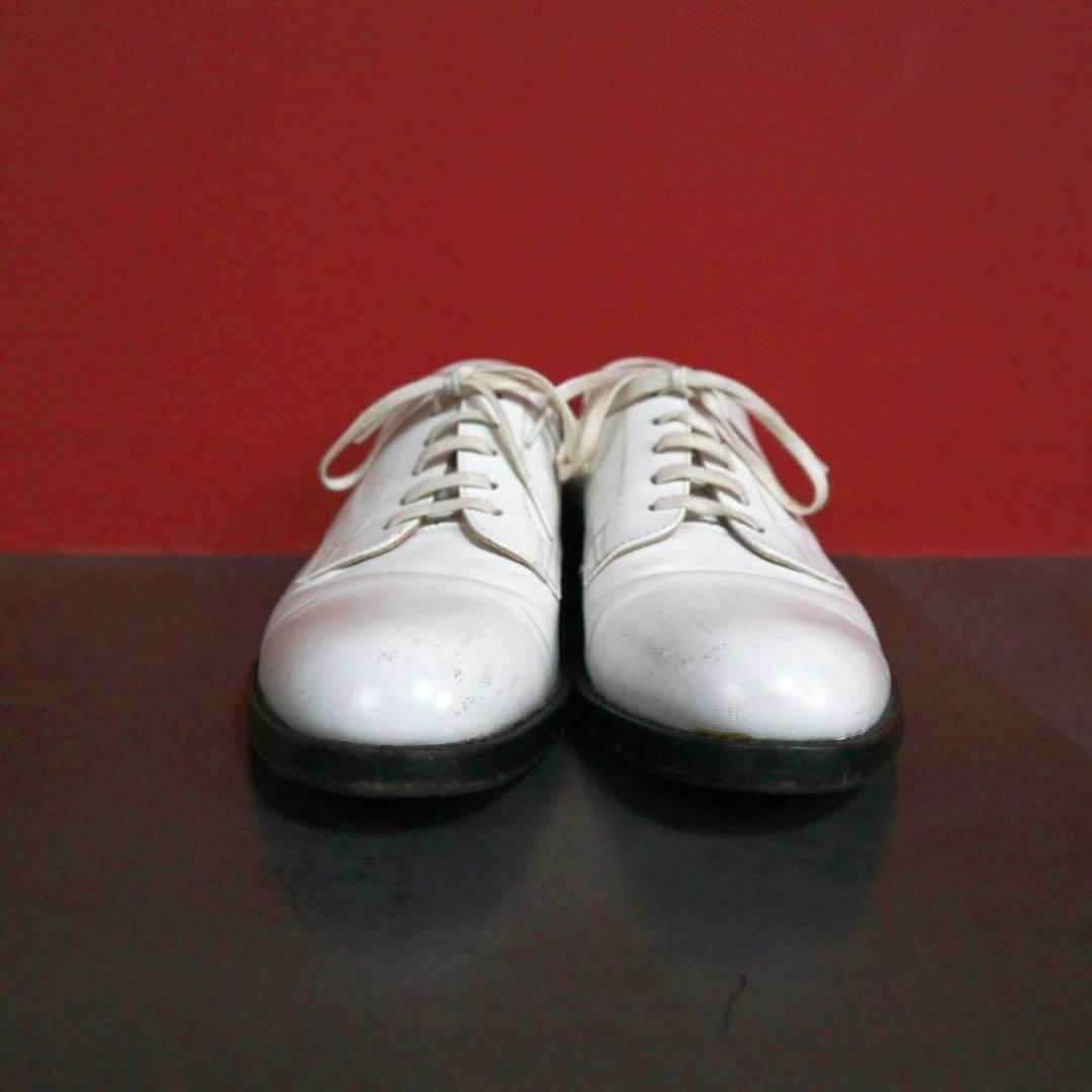 COMME des GARCONS(コムデギャルソン)の【希少カラー】COMME des GARCONS ローカット ホワイトブーツ レディースの靴/シューズ(ブーツ)の商品写真