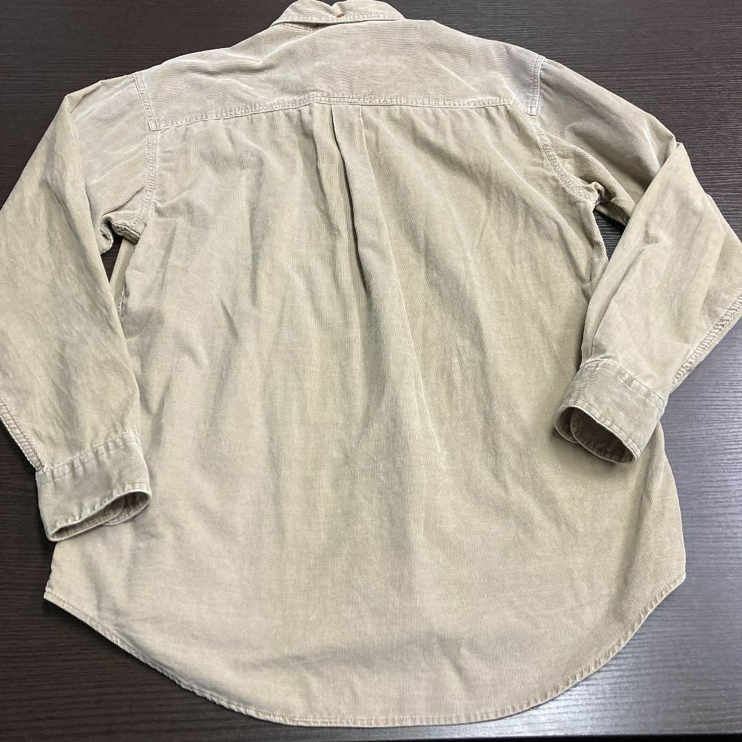 古着　90's コーデュロイシャツ　ワッペン　ビッグサイズ　ボタンダウン メンズのトップス(シャツ)の商品写真