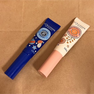 ロクシタン(L'OCCITANE)の【ロクシタン】限定 2本セット ネイルオイル シア フローラルコットン (ネイルケア)