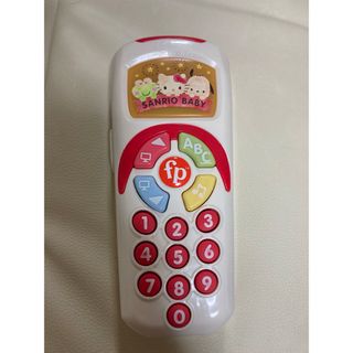 フィッシャープライス(Fisher-Price)のフィッシャープライス サンリオ ベビー 楽しく学べる！バイリンガルリモコン(知育玩具)