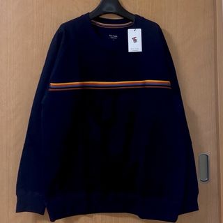 ポールスミス(Paul Smith)の【☆新品 未使用 紙タグ付☆】ポールスミス コットン ストライプ スウェット♡(スウェット)