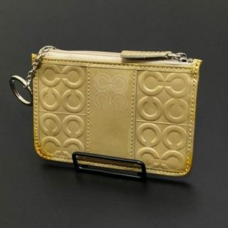 コーチ(COACH)のコーチ COACH エナメル ナイロン キーリング パスケース カードケース(財布)