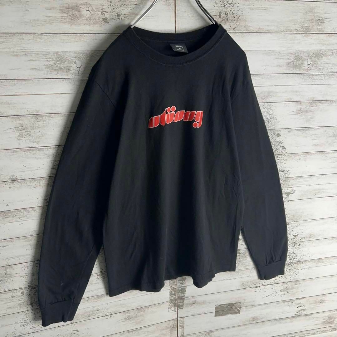 STUSSY(ステューシー)の8882【人気デザイン】ステューシー☆ビッグロゴ長袖tシャツ　入手困難　美品 メンズのトップス(Tシャツ/カットソー(七分/長袖))の商品写真