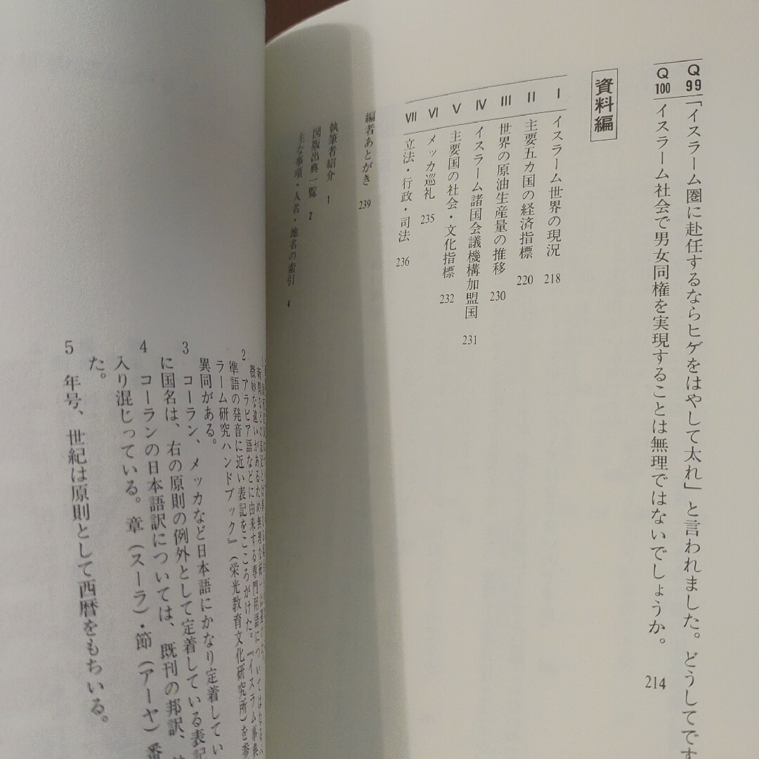 「イスラーム世界がよくわかるQ&A100 : 人々の暮らし・経済・社会」亜紀書房 エンタメ/ホビーの本(ビジネス/経済)の商品写真