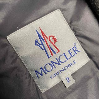 モンクレール(MONCLER)のモンクレール MONCLER ダウンパーカー ２サイズ sax 水色 イタリア製(ダウンジャケット)