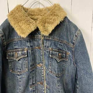 ギャップ(GAP)のGAP ギャップ　デニムジャケット Gジャン　ボアジャケット　古着(Gジャン/デニムジャケット)