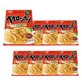 エスビー　まぜるだけのスパゲッティソース　ペペロンチーノ 　8袋■1袋2パック入(レトルト食品)