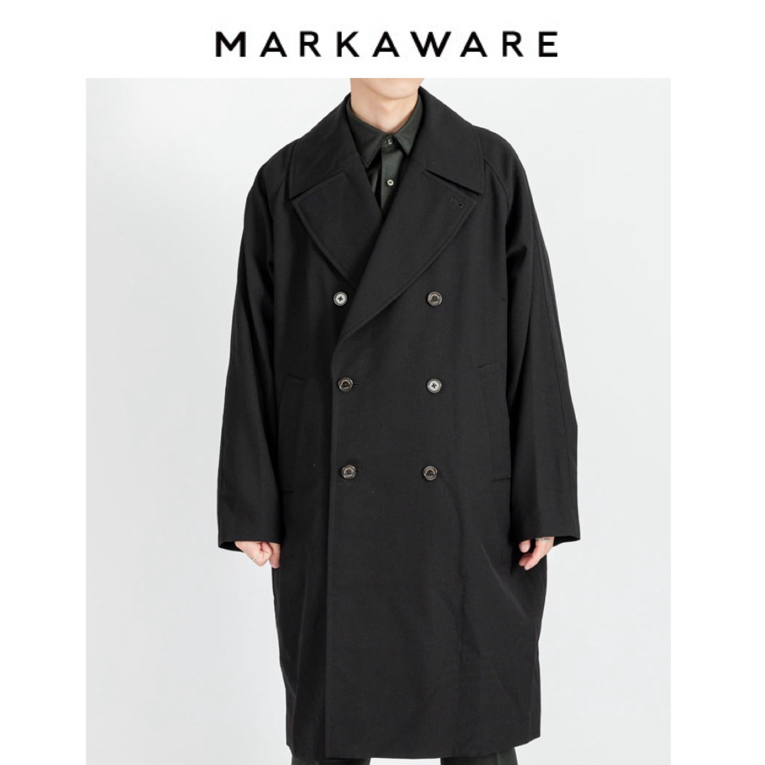 MARKAWEAR(マーカウェア)のMARKAWARE 22AWサバイバルクロストレンチコート 上代11.6万 メンズのジャケット/アウター(ステンカラーコート)の商品写真