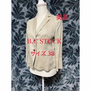 ベーセーストック(B.C STOCK)の【美品】B.C STOCK ジャケット 38(テーラードジャケット)