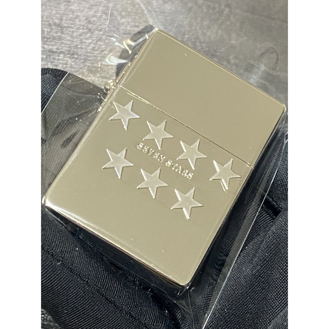 zippo セブンスター 1935レプリカ 限定品 前面加工 2011年製の zippo セブンスター 1935レプリカ 限定品 前面加工 2011年製の