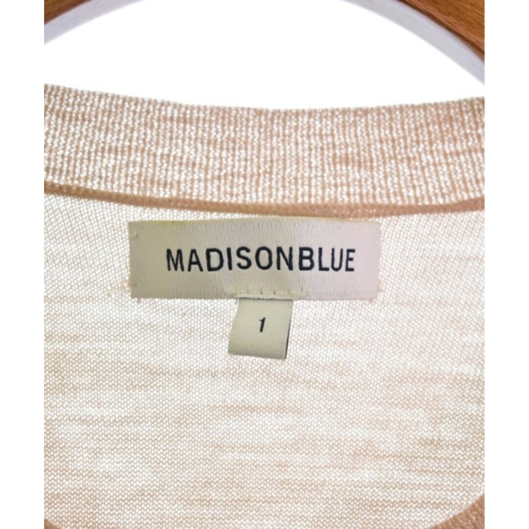 MADISONBLUE(マディソンブルー)のMADISON BLUE ベスト/ノースリーブ 1(S位) ピンクベージュ 【古着】【中古】 レディースのトップス(ベスト/ジレ)の商品写真