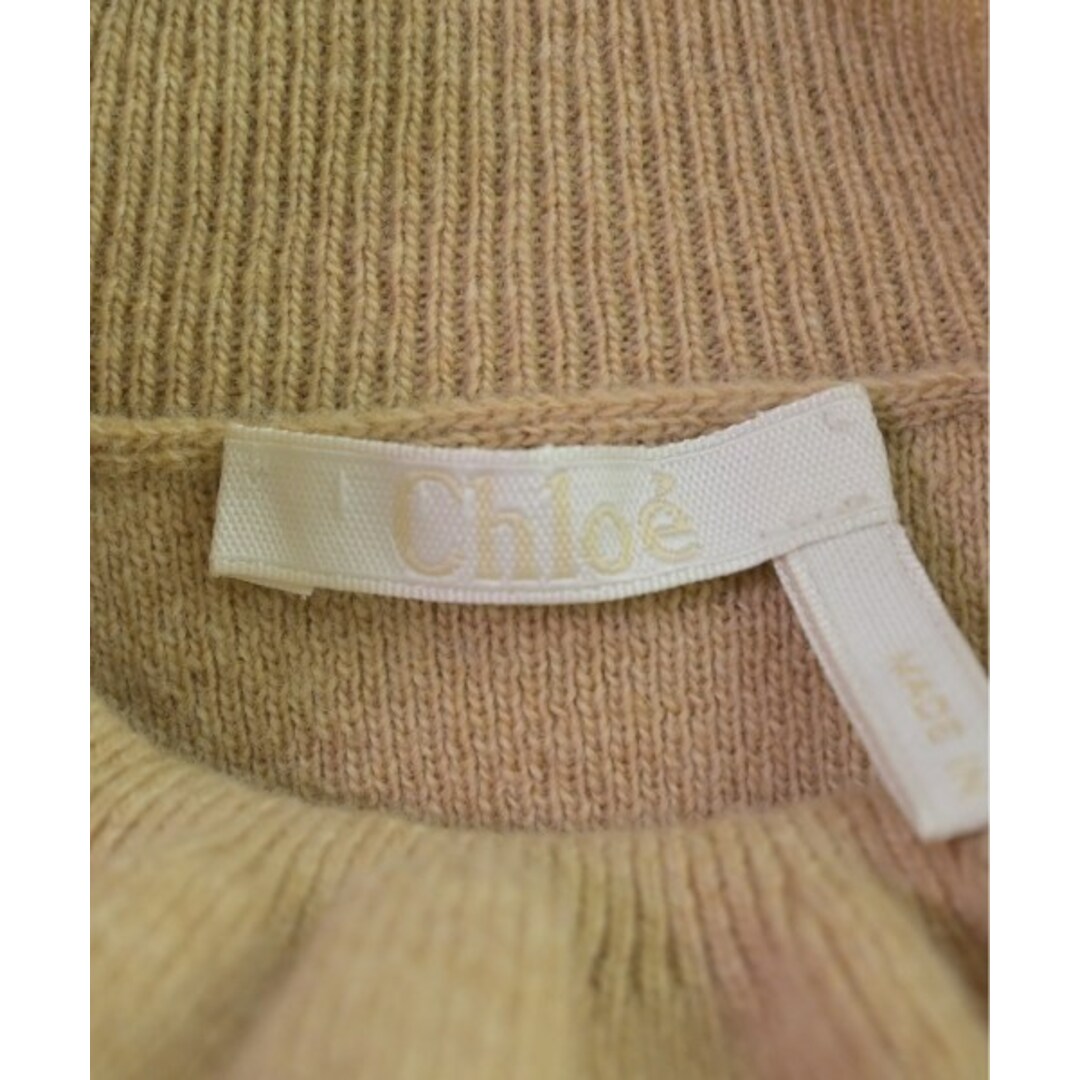 Chloe(クロエ)のChloe クロエ ニット・セーター S ベージュ 【古着】【中古】 レディースのトップス(ニット/セーター)の商品写真