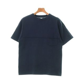 キャプテンサンシャイン(KAPTAIN SUNSHINE)のKaptain Sunshine Tシャツ・カットソー 36(XS位) 紺 【古着】【中古】(Tシャツ/カットソー(半袖/袖なし))