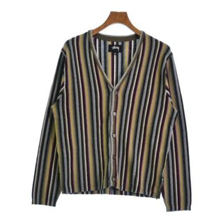 STUSSY - 希少 stussy shaggy cardigan green M sizeの通販 by