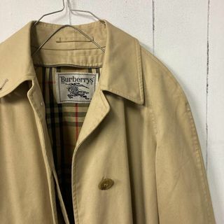 バーバリー(BURBERRY)のバーバリーズ　バルマカーンコート　ノバチェック　古着女子　白タグ　90's(トレンチコート)