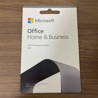 マイクロソフト(Microsoft)のMicrosoft Office Home & Business 2021(その他)