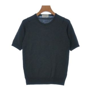 ジョンスメドレー(JOHN SMEDLEY)のJOHN SMEDLEY ジョンスメドレー ニット・セーター M 濃紺系 【古着】【中古】(ニット/セーター)