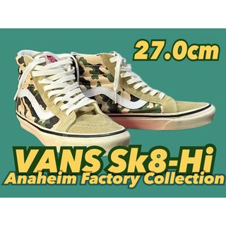 ヴァンズ(VANS)の"VANS" Sk8-Hi 38 Dx Anaheim Factory CAMO(スニーカー)