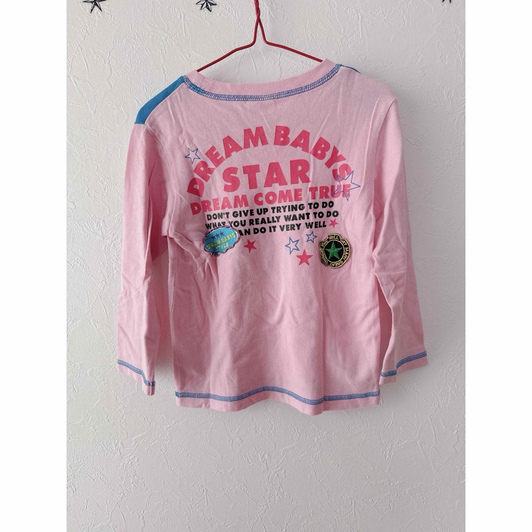 DREAMBABYS(ドリームベイビーズ)のドリベビ★長袖Ｔシャツ　100 キッズ/ベビー/マタニティのキッズ服女の子用(90cm~)(Tシャツ/カットソー)の商品写真