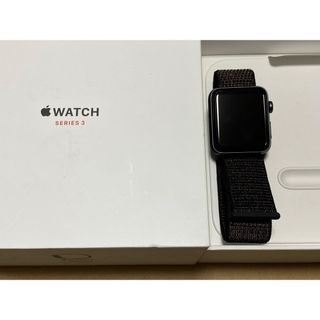 アップルウォッチ(Apple Watch)のApple Watch Series 3 Cellular 42mm グレイ(その他)