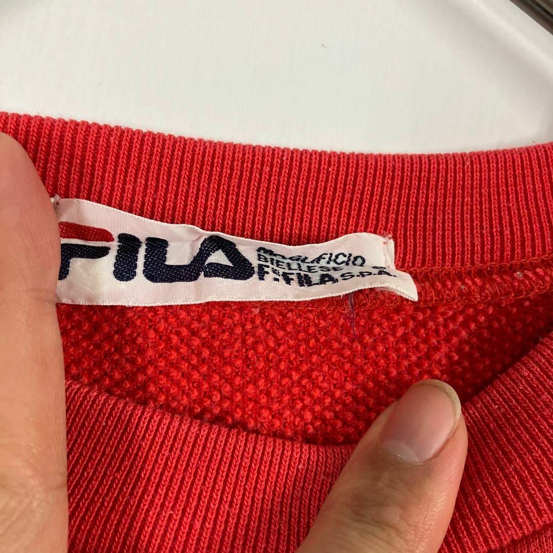 FILA(フィラ)の90's オールド　FILA フィラ スウェット　トレーナー　切り替え　古着女子 レディースのトップス(トレーナー/スウェット)の商品写真