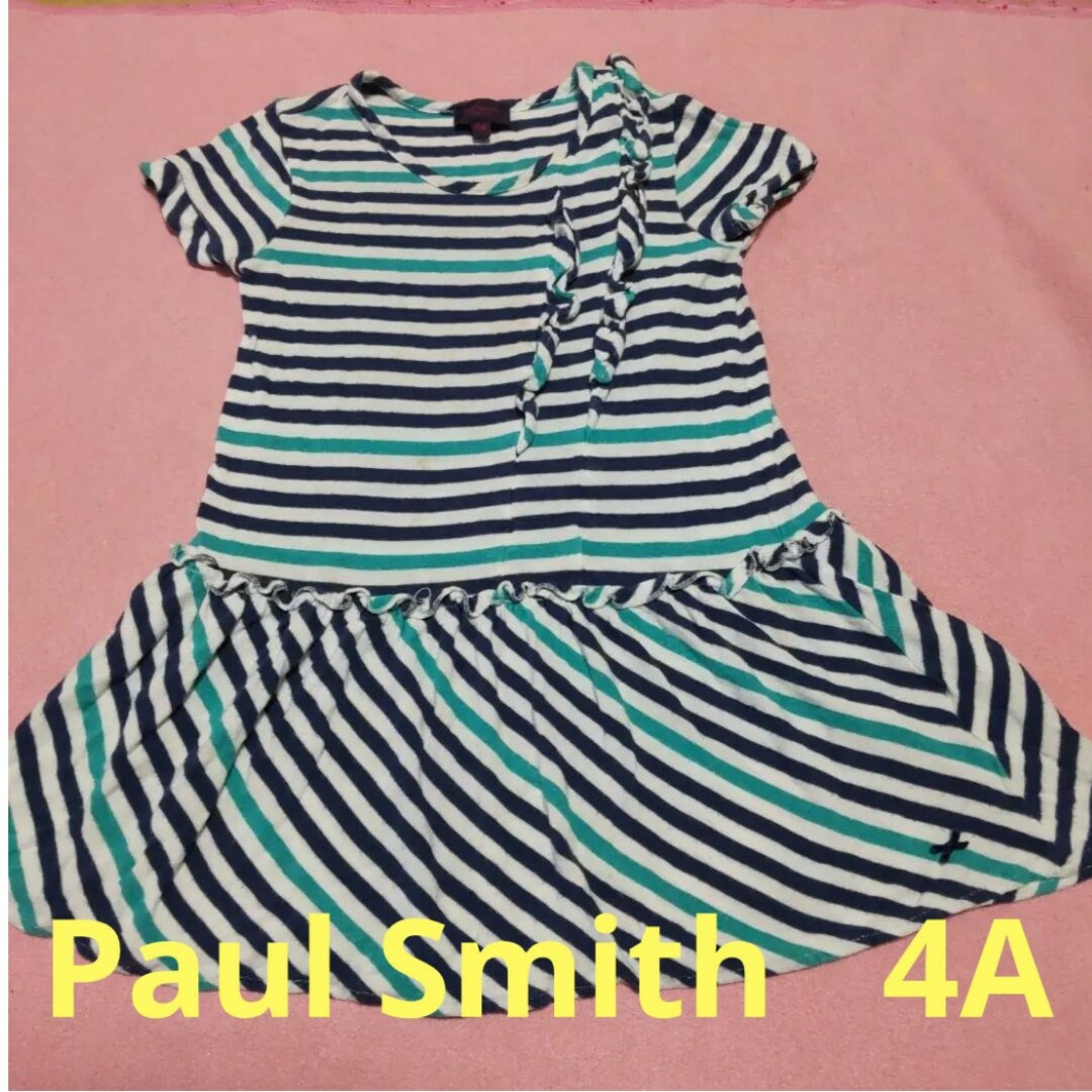 Paul Smith(ポールスミス)のポール・スミス Paul Smith ワンピース 4A 女の子 キッズ/ベビー/マタニティのキッズ服女の子用(90cm~)(ワンピース)の商品写真