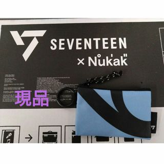 【お値下げ】SEVENTEEN×Nukak　カードウォレット　セブチ　コラボ(アイドルグッズ)