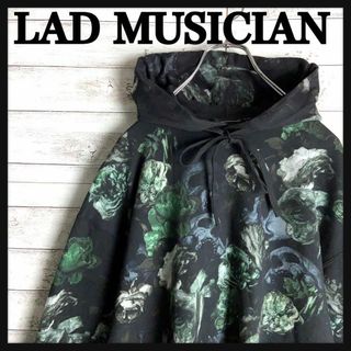 ラッドミュージシャン(LAD MUSICIAN)の8963【即完売モデル】ラッドミュージシャン☆総柄デザイン パーカー　美品(パーカー)