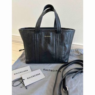 BALENCIAGA美品‼️スモールトートバッグ⭐️ショルダーストラップ付