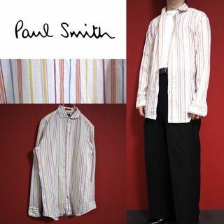 ポールスミス(Paul Smith)の【スペシャル】Paul Smith ポールスミスカラー ストライプ柄 シャツ(シャツ)