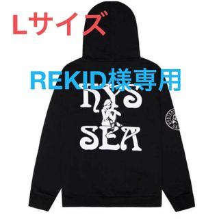 ヒステリックグラマー(HYSTERIC GLAMOUR)のREKID様専用HYSTERIC  x WDS HOODIE BLACK L(パーカー)