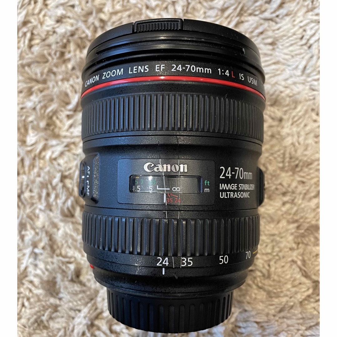 Canon(キヤノン)の訳あり　Canon EF 24-70mm F4 L IS USM スマホ/家電/カメラのカメラ(レンズ(ズーム))の商品写真