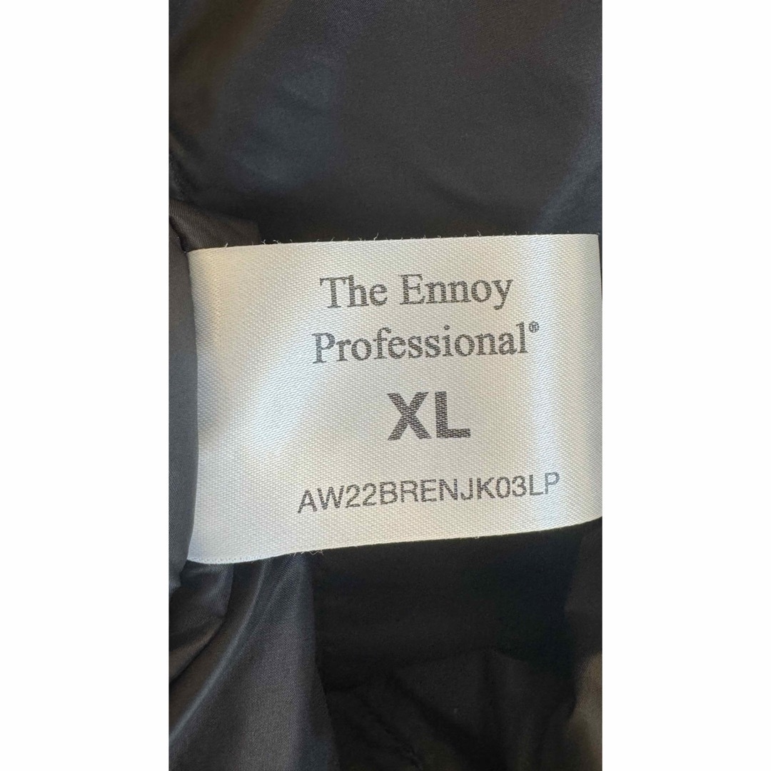 Ennoy スタイリスト私物 NYLON PADDED  XL 中綿シャカシャカ メンズのジャケット/アウター(ナイロンジャケット)の商品写真