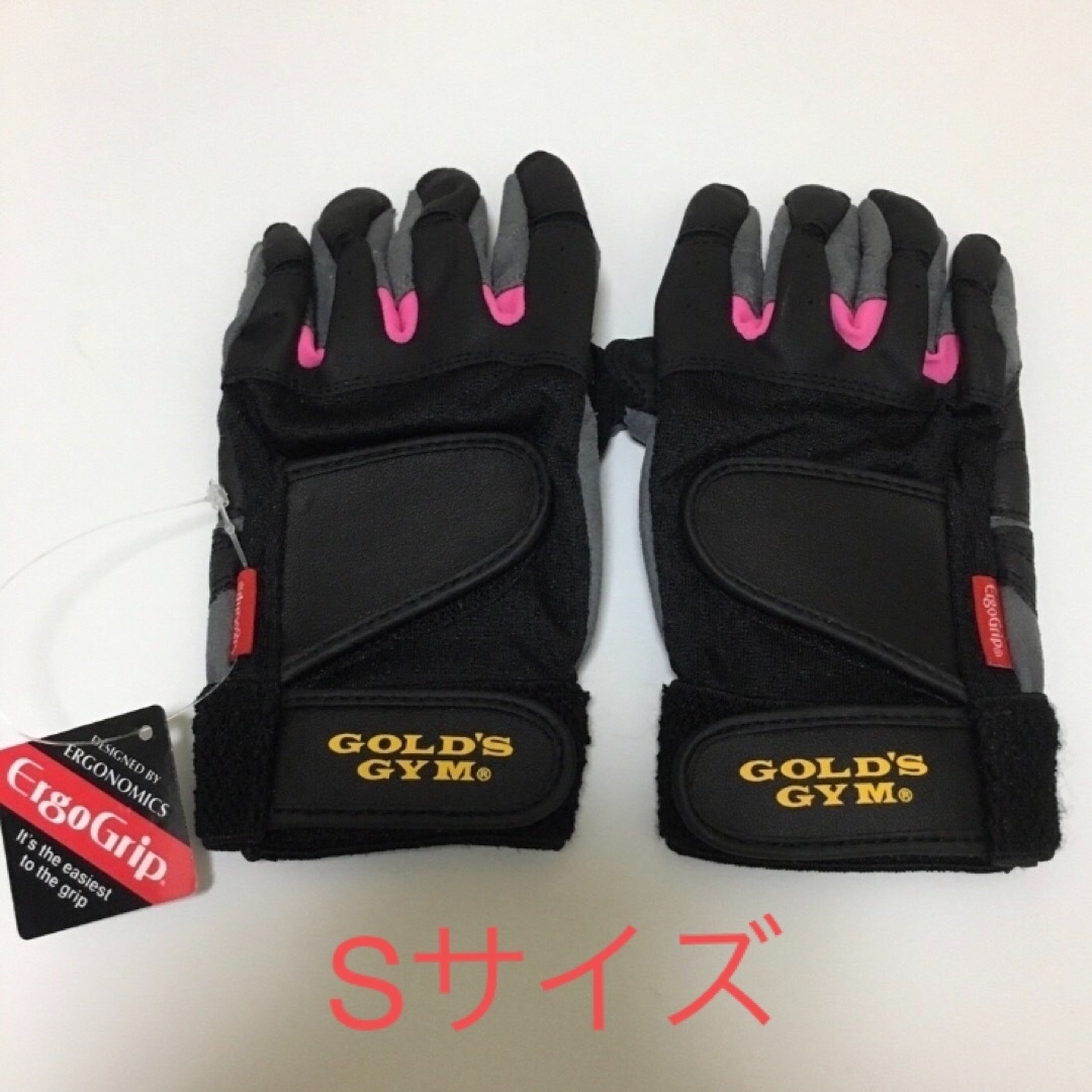 GOLD'S GYM(ゴールドジム)の新品タグ付　ゴールドジム　トレーニンググローブ　レディース用 スポーツ/アウトドアのトレーニング/エクササイズ(トレーニング用品)の商品写真