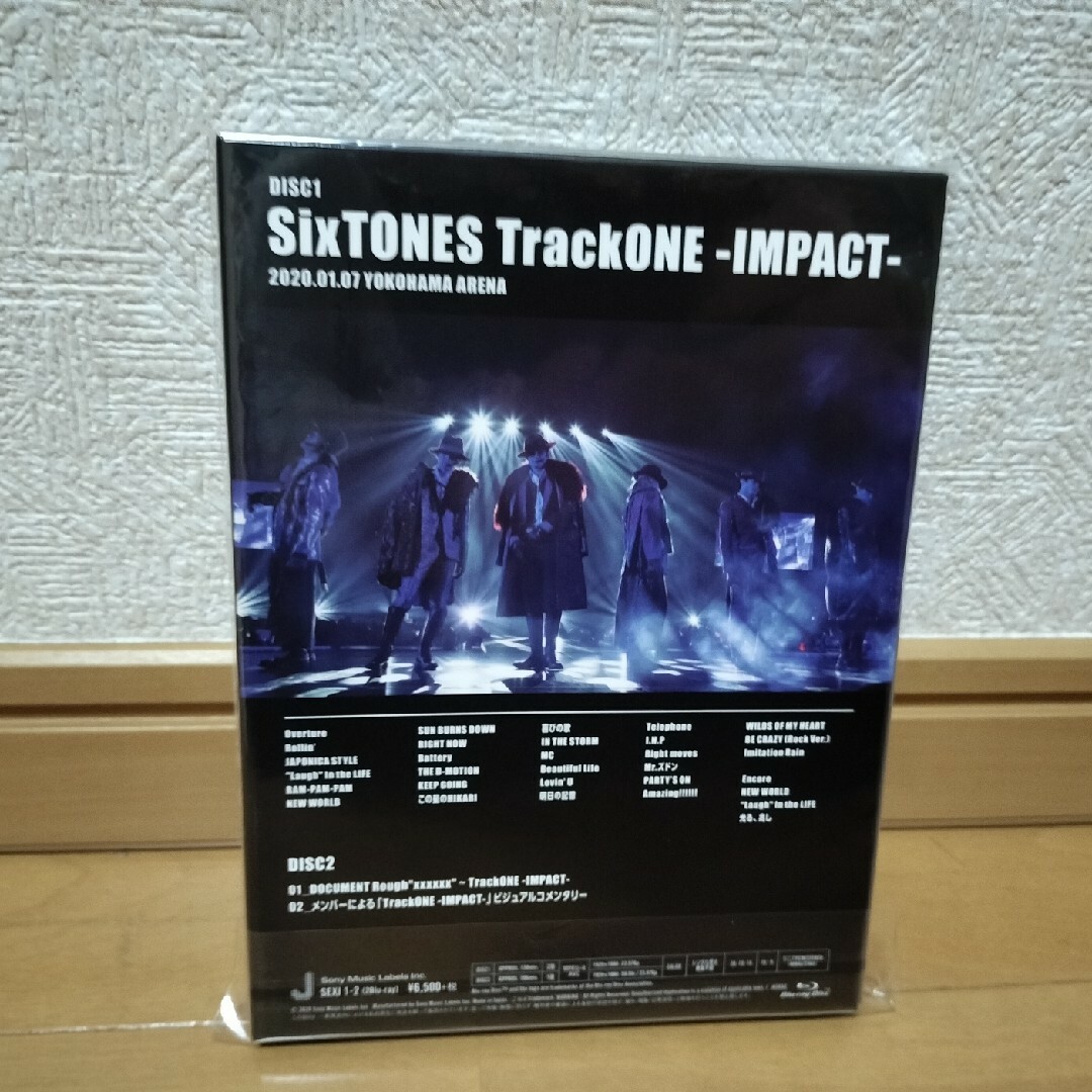 SixTONES(ストーンズ)のSixTONES TrackONE IMPACT エンタメ/ホビーのDVD/ブルーレイ(ミュージック)の商品写真