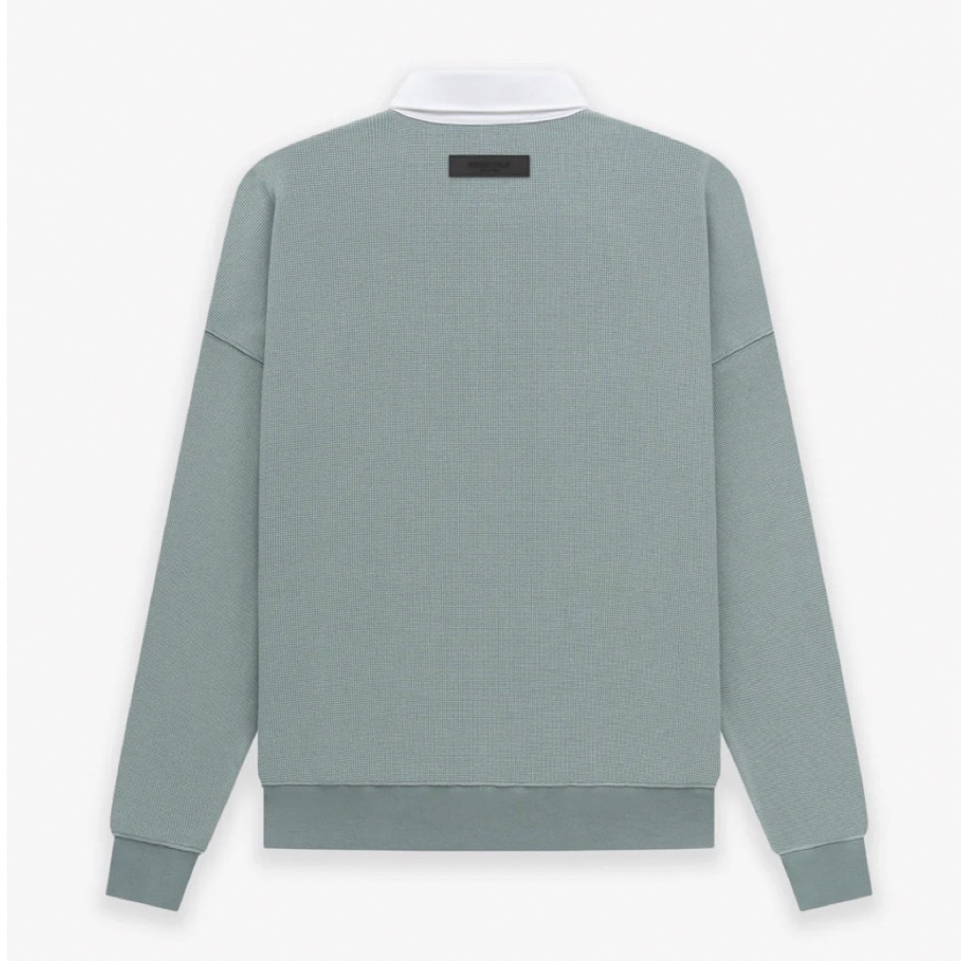 FEAR OF GOD(フィアオブゴッド)のessentials fearofgod Waffle Henley Rugby メンズのトップス(ポロシャツ)の商品写真