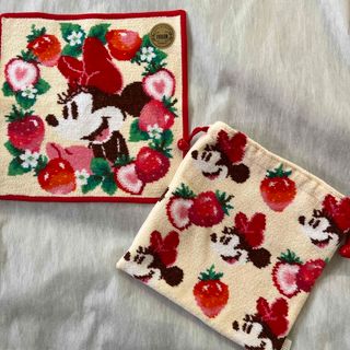 フェイラー(FEILER)の【完売品】♡フェイラー　ミニー  Strawberry セット　ハンカチ　巾着(ハンカチ)