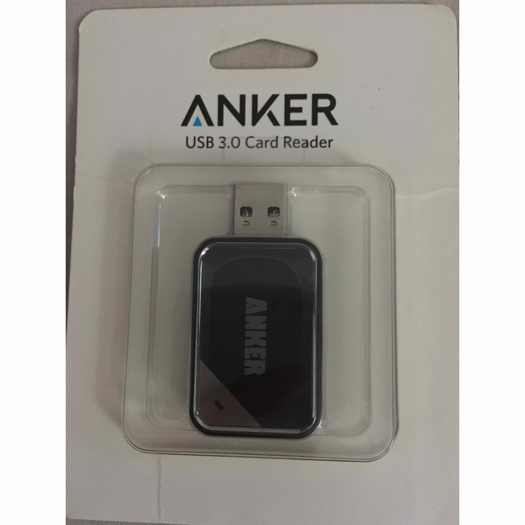 Anker(アンカー)の新品未使用ANKER USB3.0カードリーダー スマホ/家電/カメラのPC/タブレット(PC周辺機器)の商品写真